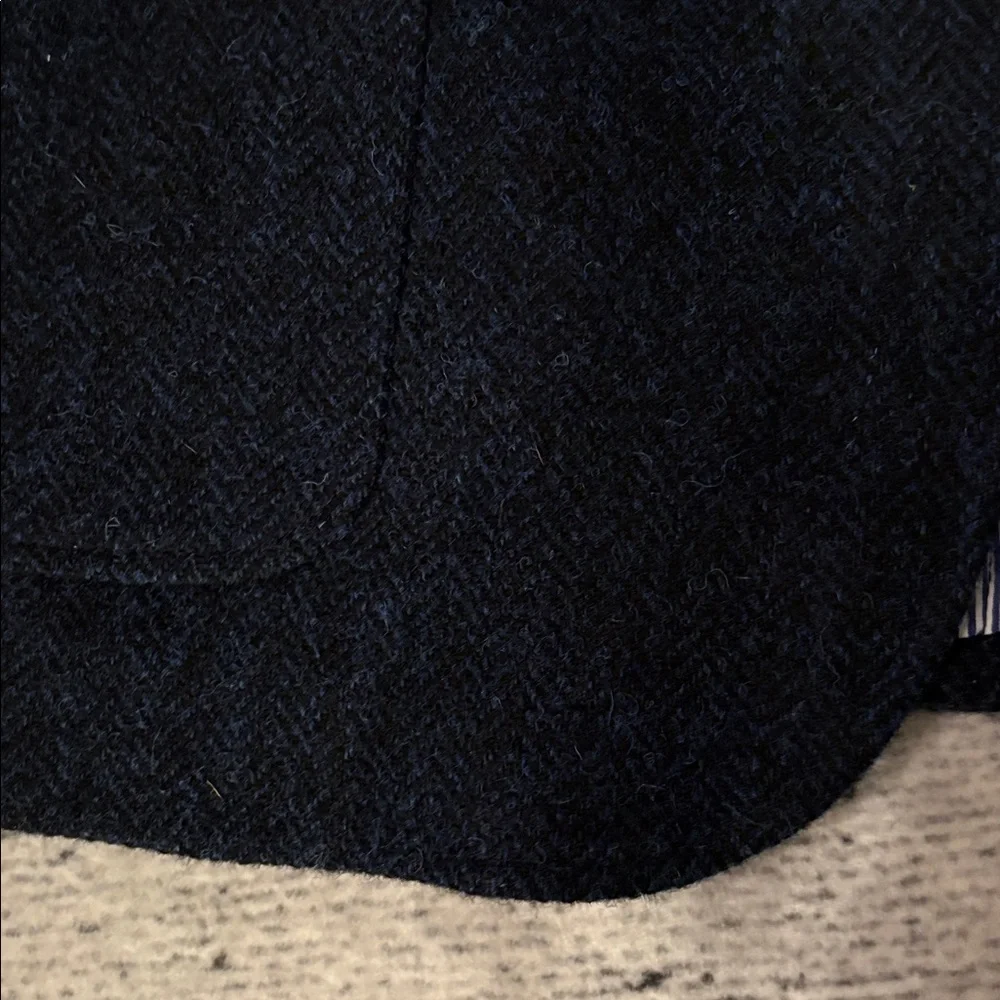 Classic Navy Blazer wool blazer - Picture 4 of 9